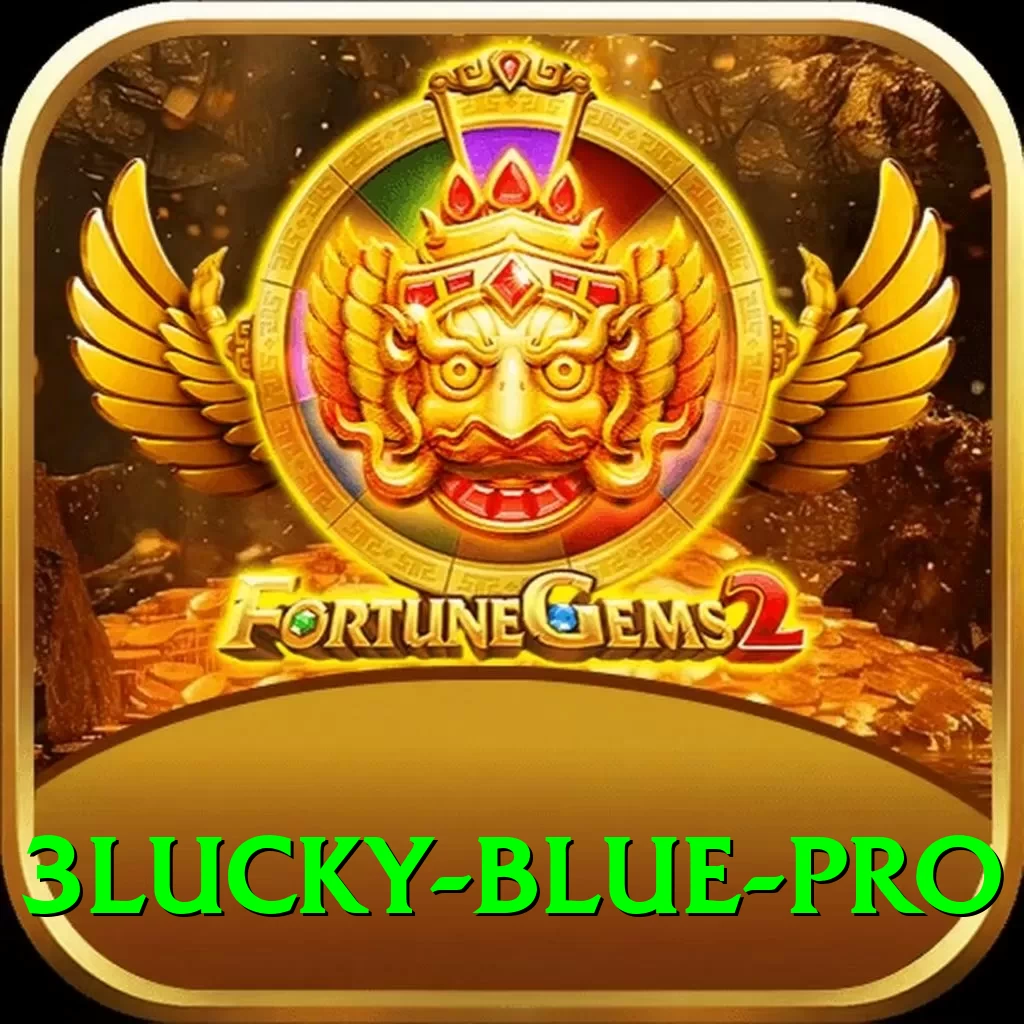 3Lucky Blue Slot Machine Gold - 2